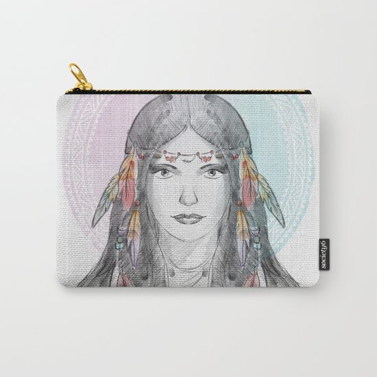watercolor godess Carry-All Pouch