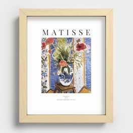 Henri Matisse - Poppies - Exhibition Poster Recessed Framed Print