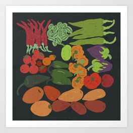 Garden Harvest Art Print