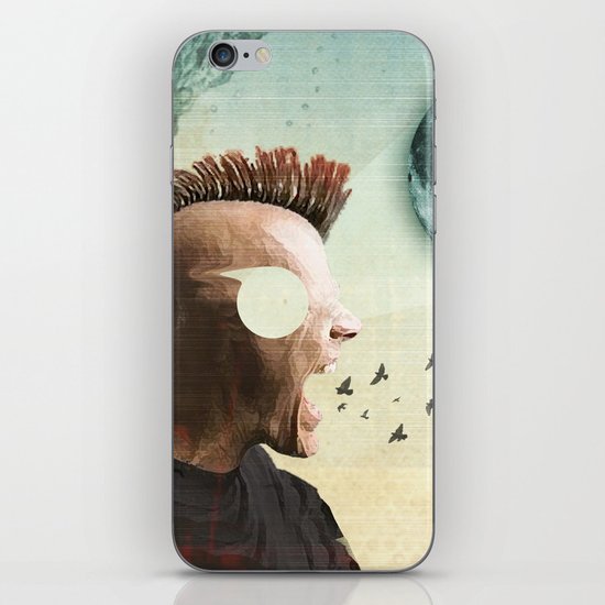 luna mohawk iPhone & iPod Skin