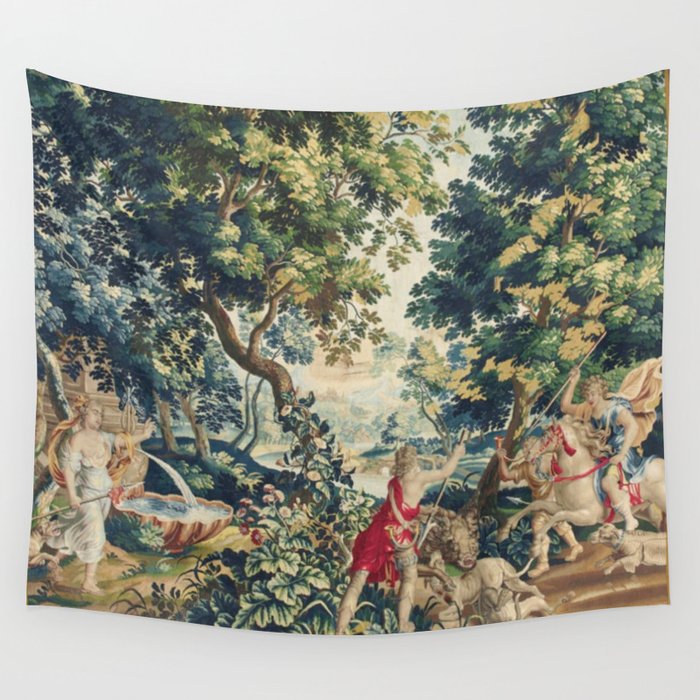 Hunting tapestry best sale