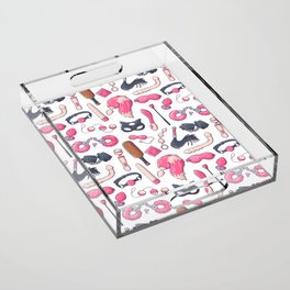 Adults Sex Toys Pattern Acrylic Tray