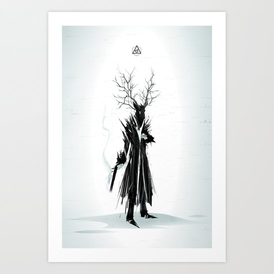 Walk Ten Paces Art Print