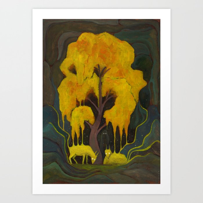≈ The Golden Tree ≈ Art Print
