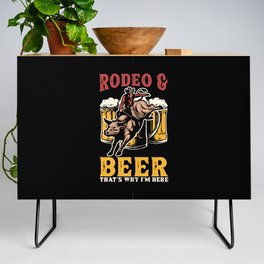 Rodeo and Beer Credenza