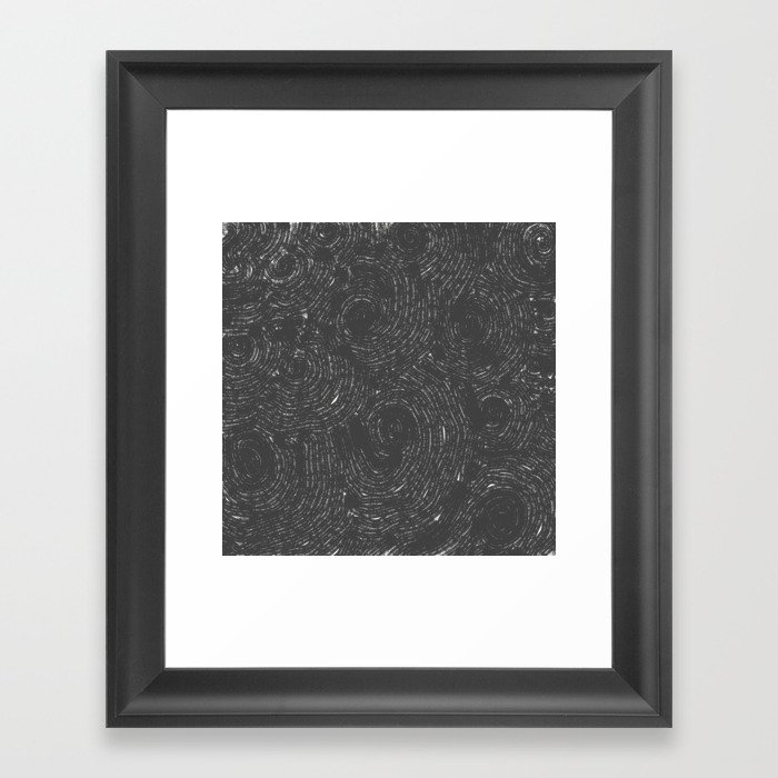 Ancient Spirals Framed Art Print