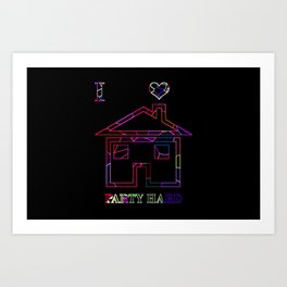 House Music Art Print