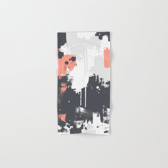 Abstract Paint Pattern 01 Hand & Bath Towel