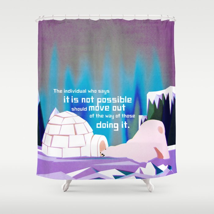 It is possible 5 Shower Curtain
