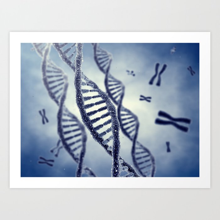 Genetics Art Print