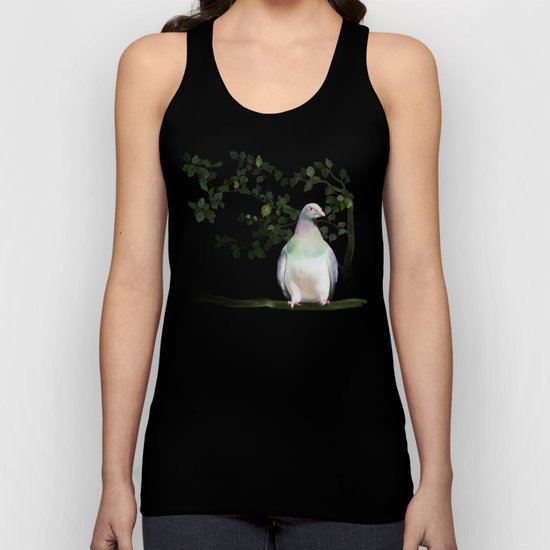 Wood Pigeon Unisex Tank Top