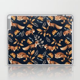 Wild Animal Fox Pattern Laptop Skin