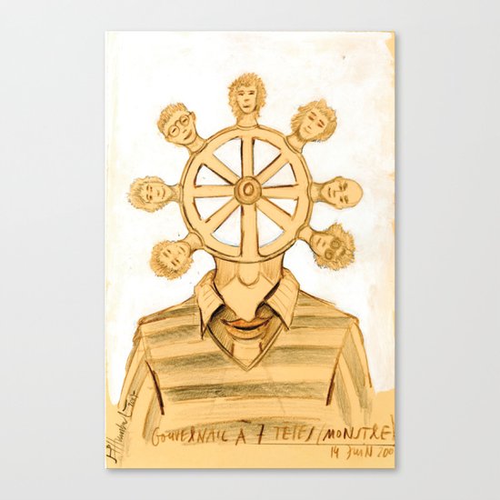 The helm Canvas Print