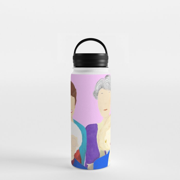 Golden Girls, Thank You For Being A Friend Water Bottle by Kevin Wolfe