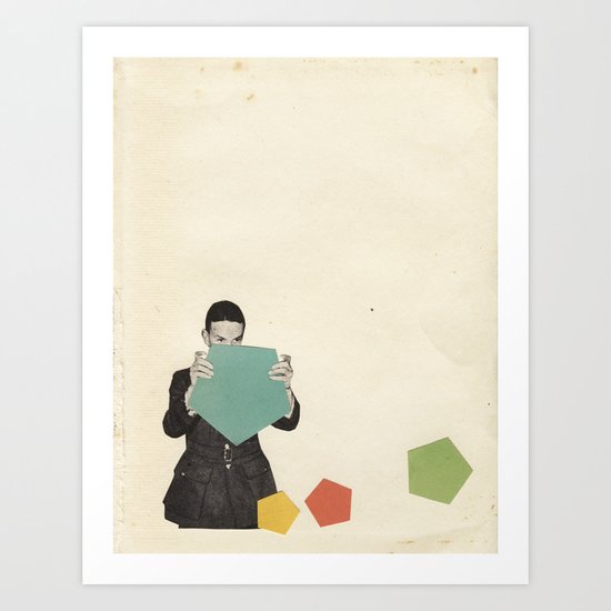 Discovering New Shapes Art Print