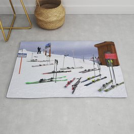 Skiers can't read ;o) Area & Throw Rug