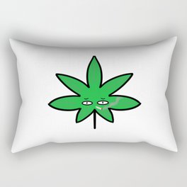 Little smoking leaf Rectangular Pillow