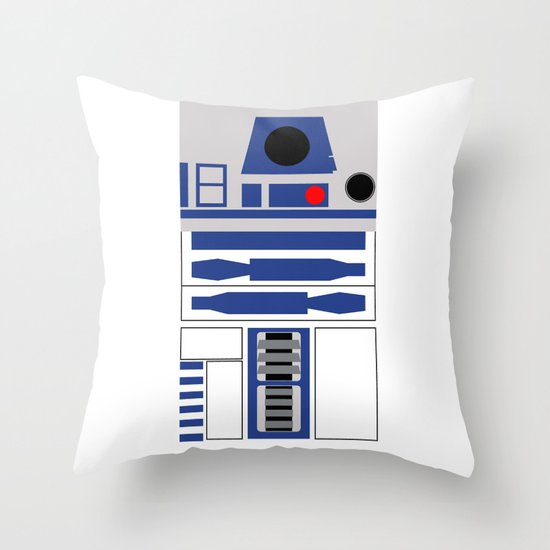 AstroMech Throw Pillow