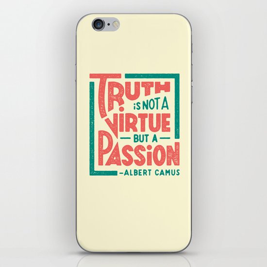 Happy 100th Birthday, Camus! iPhone Skin