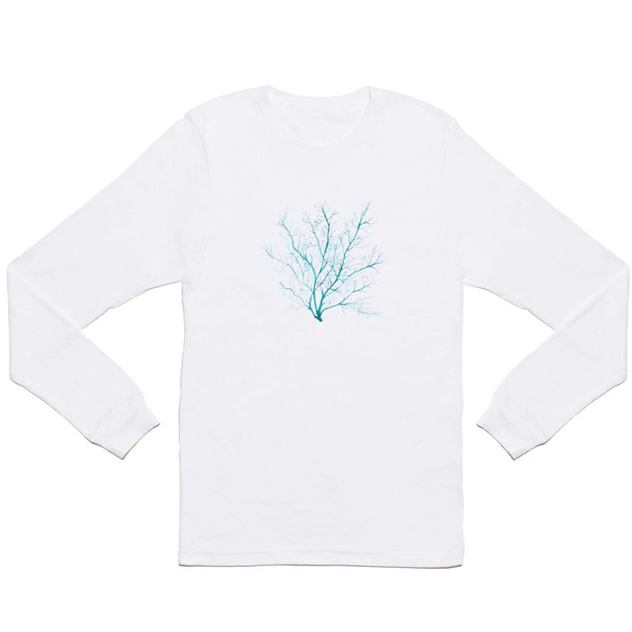 Blue sea fan coral Long Sleeve T Shirt