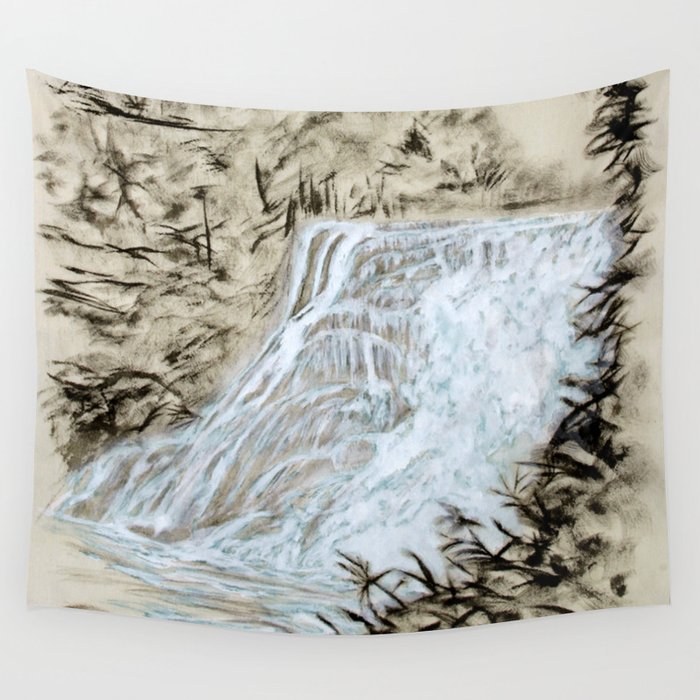 Local Gem # 6 - Ithaca Falls Wall Tapestry