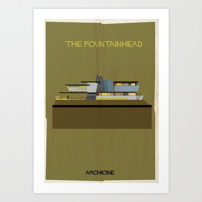 The Fountainhead Directed by King Vidor Art Print