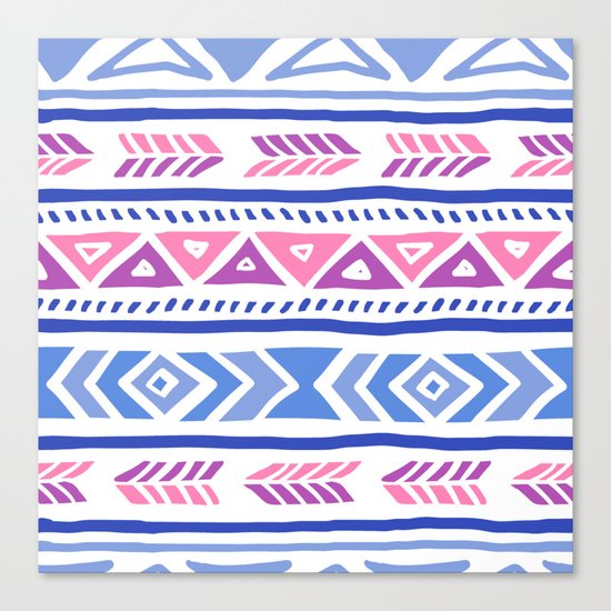 Tribal Pattern Canvas Print