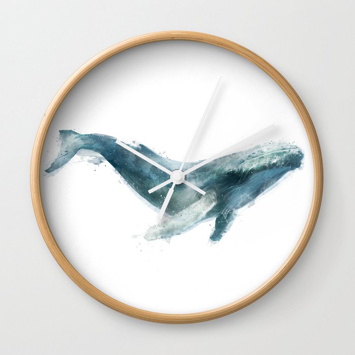 Humpback Whale Wall Clock