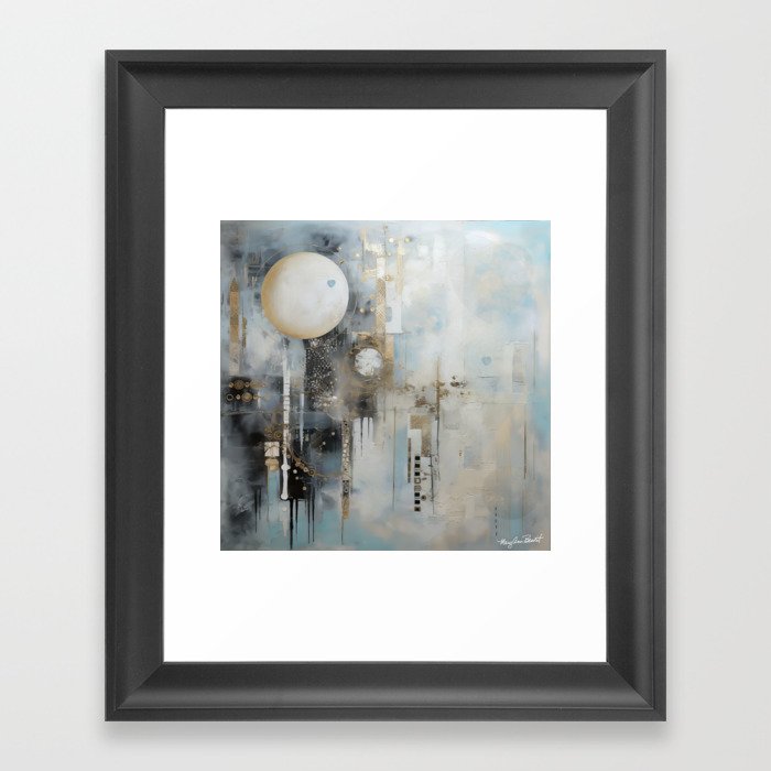 It's Just the Moon #26 Framed Art Print