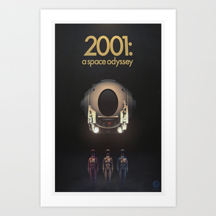 2001 Primary Suits and Pod Art Print