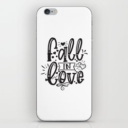 Fall In Love iPhone Skin