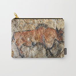 Cave painting in prehistoric style Carry-All Pouch