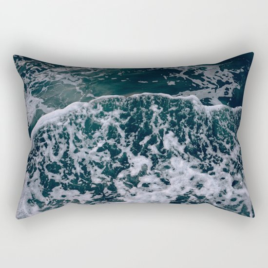 Waves and me Rectangular Pillow