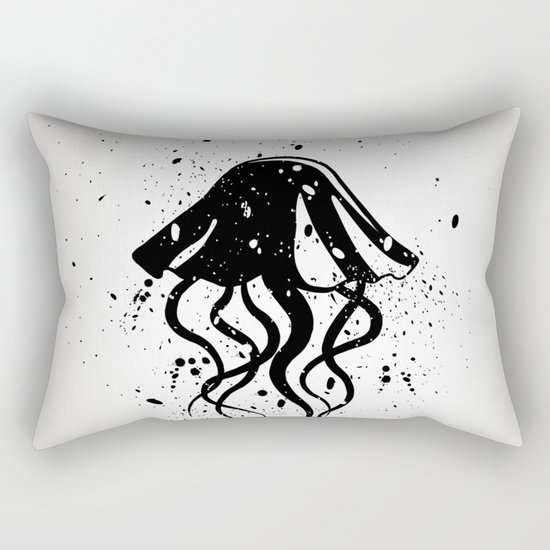 Jellyfish Rectangular Pillow