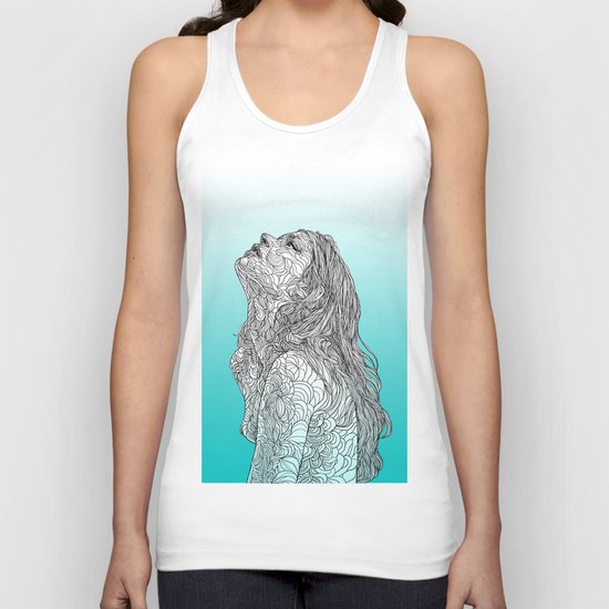 Sketch of Tender Hope Unisex Tank Top