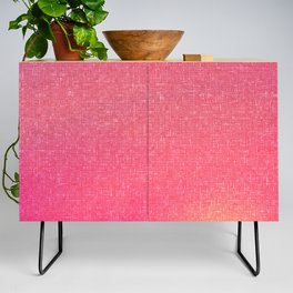 amaranth pink sunset architectural glass texture look  Credenza