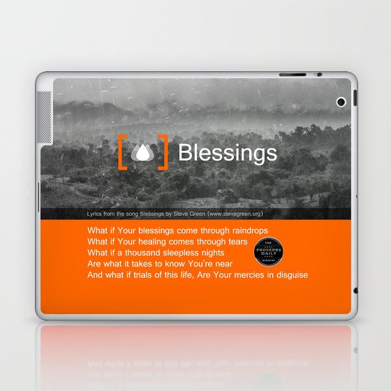 Blessings Laptop & iPad Skin