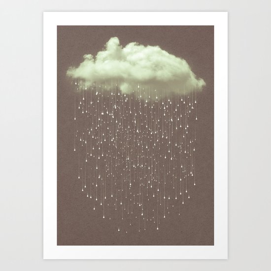 Let It Fall IV Art Print