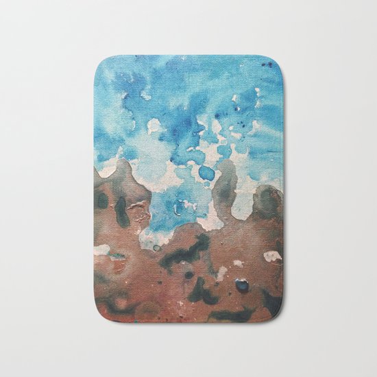Water and Sand is Where I Want to Be Bath Mat