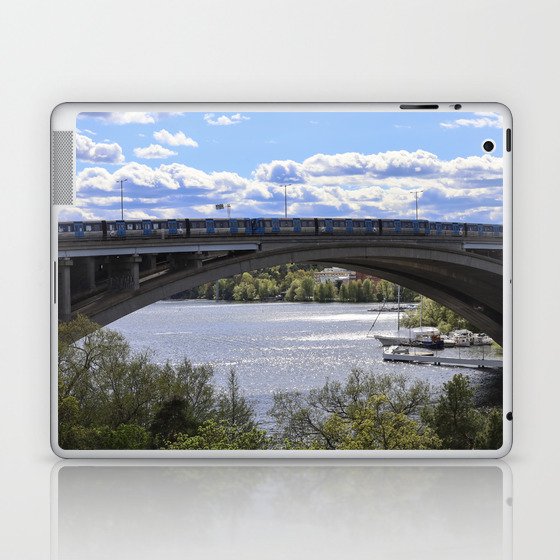 Stockholm bridge Laptop & iPad Skin