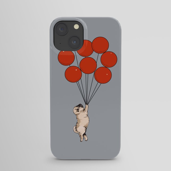 I Believe I Can Fly Pug iPhone Case
