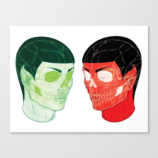 Vulcanatomy 2.0 Canvas Print