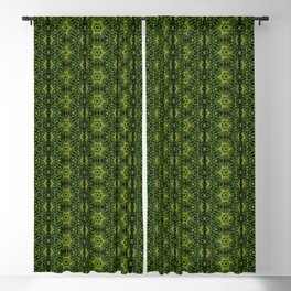 Liquid Light Series 55 ~ Colorful Abstract Fractal Pattern Blackout Curtain
