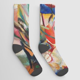 Kandinsky Sketch 2 for Composition 7 Socks