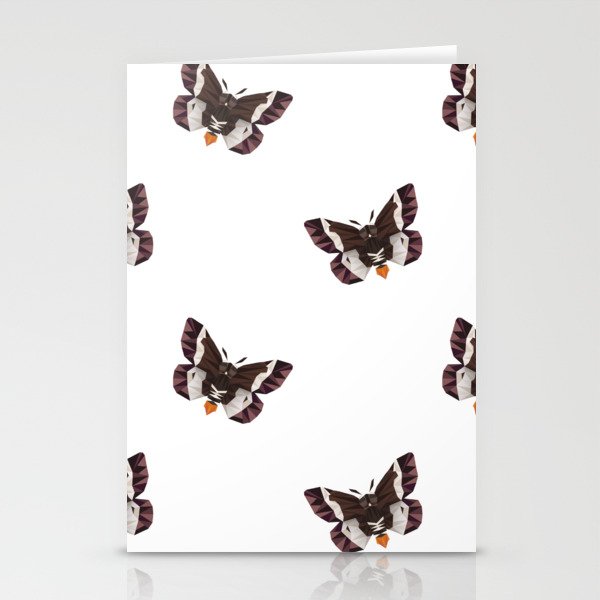 Beauty in Peril Series - Buck Moth Stationery Cards