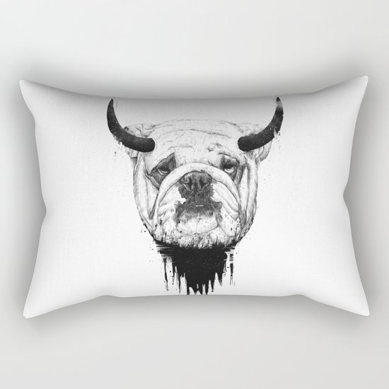 Bulldog Rectangular Pillow