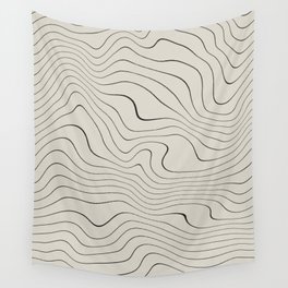 Line Distortion #1 Wall Tapestry