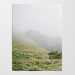 mt tam in the fog Poster