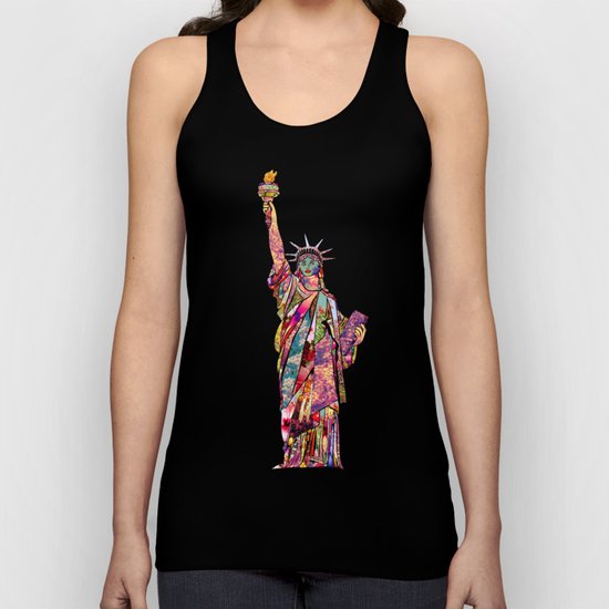the french gift: statue of liberty Unisex Tank Top
