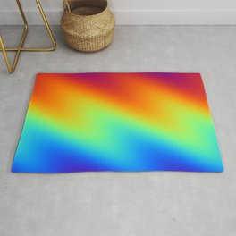 Colorful blurry background Rug